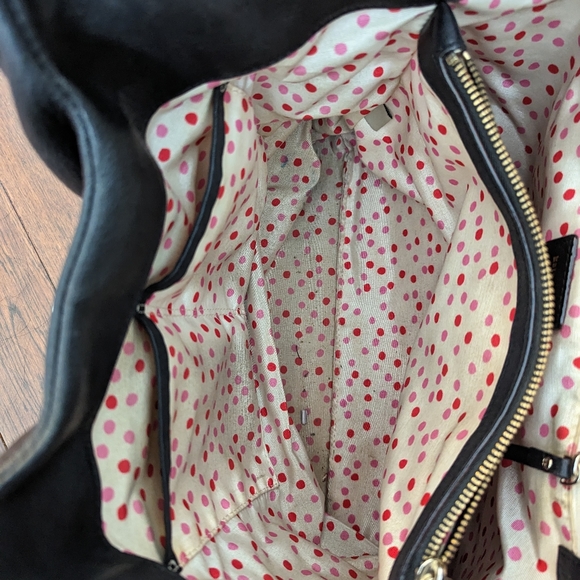 Kate Spade Pebbled Leather Hobo bag black - Picture 8 of 8